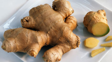 Plate of Root Ginger